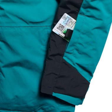 BURTON SKIMMER 2L K SNOW JACKET PACIFIC TEAL/TRUE BLACK