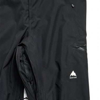 BURTON RESERVE GORE-TEX 2L BIB SNOW PANTS TRUE BLACK