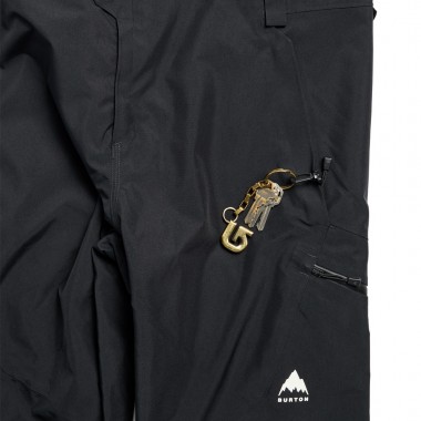BURTON RESERVE GORE-TEX 2L BIB SNOW PANTS TRUE BLACK