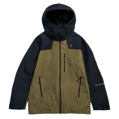 BURTON RESERVE 2L INSULATED SNOW JACKET TRUE BLACK/DRIED MOSS