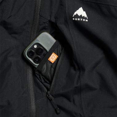 BURTON RESERVE 2L INSULATED W SNOW JACKET TRUE BLACK