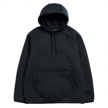 BURTON SPACECLOUD PULLOVER HOODIE TRUE BLACK HEATHER