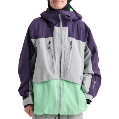 BURTON SWASH SYNTH INS GORE-TEX 2L SNOW JACKET PRPL/GRAY/GREEN