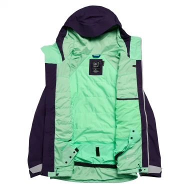 BURTON SWASH SYNTH INS GORE-TEX 2L SNOW JACKET PRPL/GRAY/GREEN