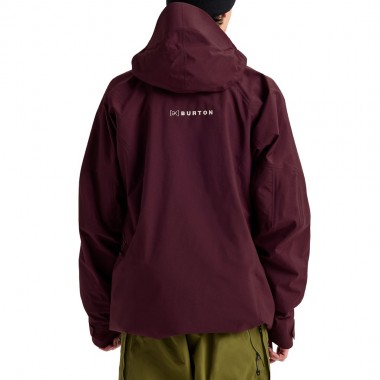 BURTON SWASH SYNTH INS GORE-TEX 2L SNOW JACKET RUM RAISIN