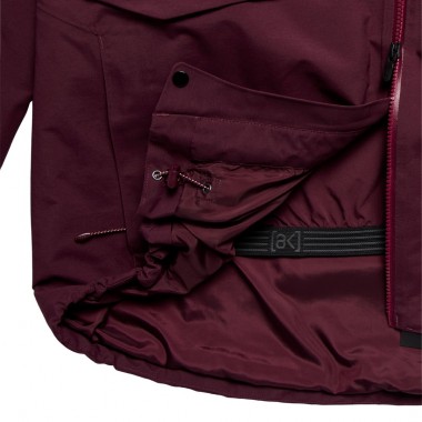 BURTON SWASH SYNTH INS GORE-TEX 2L SNOW JACKET RUM RAISIN