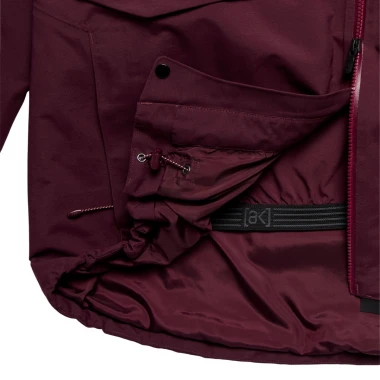 BURTON SWASH SYNTH INS GORE-TEX 2L SNOW JACKET RUM RAISIN