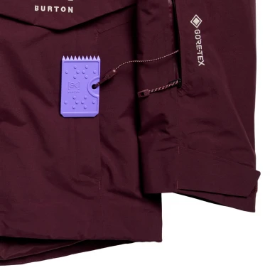 BURTON SWASH SYNTH INS GORE-TEX 2L SNOW JACKET RUM RAISIN