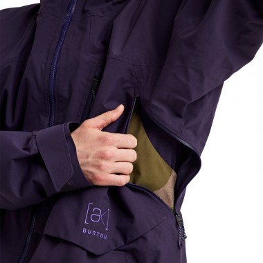 BURTON CYCLIC GORE-TEX 2L SNOW JACKET NIGHTSHADE PURPLE
