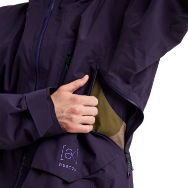 BURTON CYCLIC GORE-TEX 2L SNOW JACKET NIGHTSHADE PURPLE