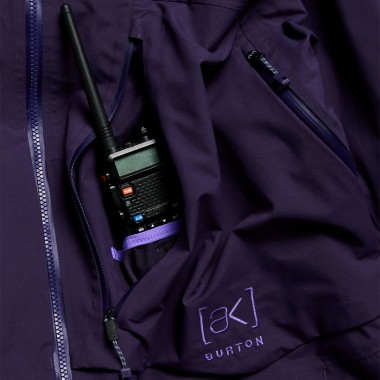 BURTON CYCLIC GORE-TEX 2L SNOW JACKET NIGHTSHADE PURPLE