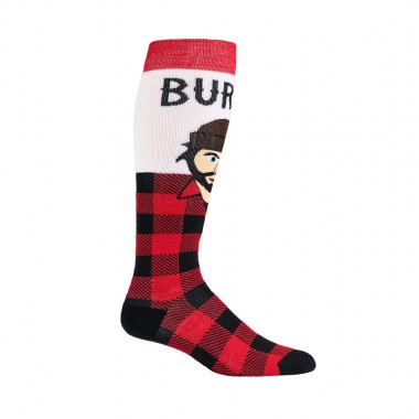 BURTON PARTYLAP SNOW SOCKS LUMBERJACK