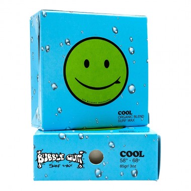 BUBBLE GUM MACHADO SURF WAX BLUE COOL 14-20C