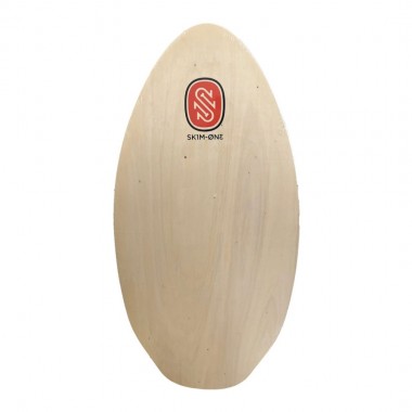 SKIM ONE MEDITERRANEE SPAIN WOODEN SKIMBOARD 41 ORANGE/BLACK
