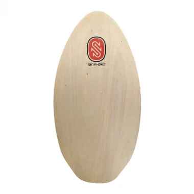 SKIM ONE MEDITERRANEE SPAIN WOODEN SKIMBOARD 41 ORANGE/BLACK