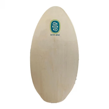SKIM ONE NORMANDY WOODEN SKIMBOARD 41 TEAL/GREEN