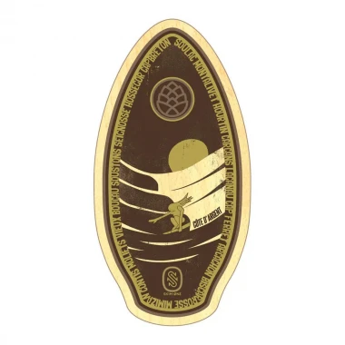 SKIM ONE COTE D'ARGENT WOODEN SKIMBOARD 41 CHESNUT