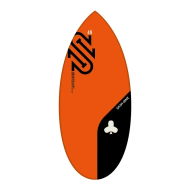 SKIM ONE EPOXY SKIMBOARD 49 CLOVER 2 ORANGE/BLACK