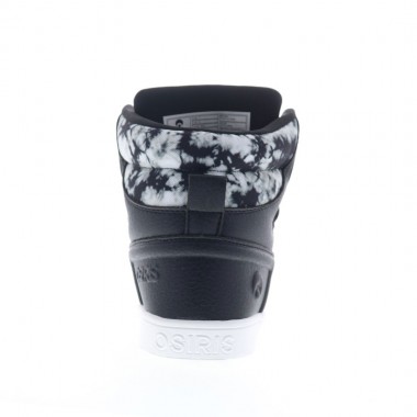 OSIRIS RIZE ULTRA SHOES BLACK/TYEDYE//WHITE