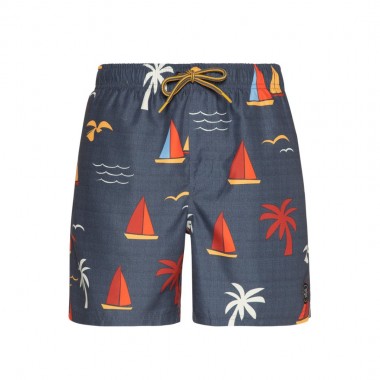 PROTEST LAMAR BEACHSHORTS OXFORD BLUE