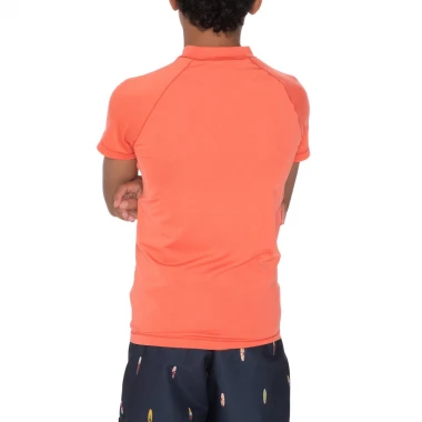 PROTEST PRTBERENT KIDS SS RASHGUARD NEW CORALPINK