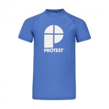 PROTEST PRTBERENT KIDS SS RASHGUARD GLADIO BLUE