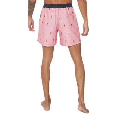 PROTEST PRTFIRDOWS BEACHSHORTS SILVER PINK