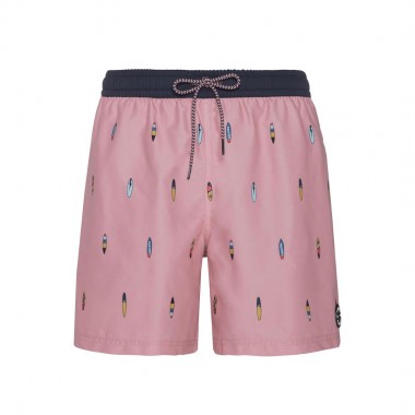 PROTEST PRTFIRDOWS BEACHSHORTS SILVER PINK
