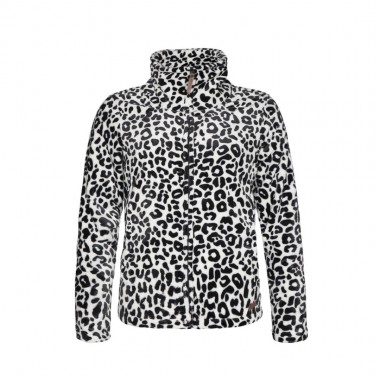 PROTEST PRTPACO FULL ZIP TOP FLEECE SEASHELLOFFWHITE