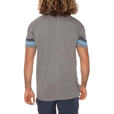 PROTEST ALMONDO T-SHIRT DARK GREY MELEE