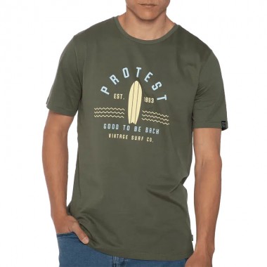 PROTEST BERRY T-SHIRT SPRUCE
