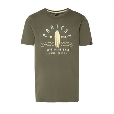 PROTEST BERRY T-SHIRT SPRUCE