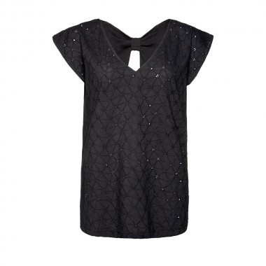 PROTEST DIORA T-SHIRT TRUE BLACK
