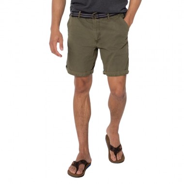 PROTEST FAN SHORTS CAMO GREEN