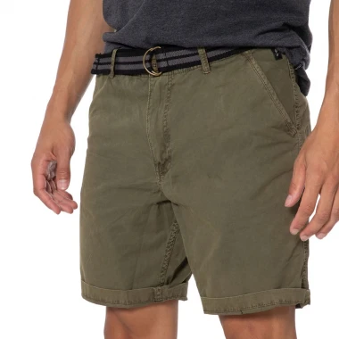 PROTEST FAN SHORTS CAMO GREEN