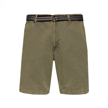 PROTEST FAN SHORTS CAMO GREEN