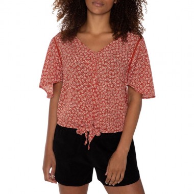 PROTEST FAYENNE BLOUSE SEASHELL