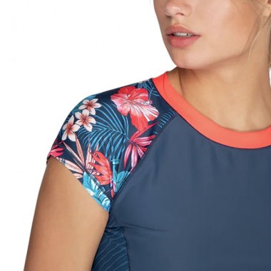 PROTEST MARACAS SURF SHIRT DEEP KOBALT