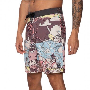 PROTEST PERRY BOARDSHORT MAUVE