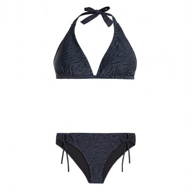 PROTEST PRTADMIRER 23 HALTER BIKINI C-CUP TRUE BLACK