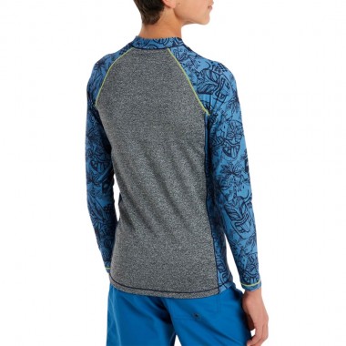PROTEST PRTADMIT JR RASHGUARD LONG SLEEVE RIVER BLUE