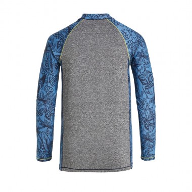 PROTEST PRTADMIT JR RASHGUARD LONG SLEEVE RIVER BLUE