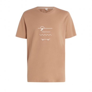 PROTEST PRTAHAIRD T-SHIRT SEALBEIGE