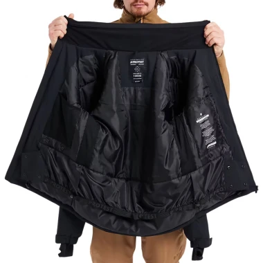 PROTEST PRTALDEGO SNOWJACKET TRUE BLACK