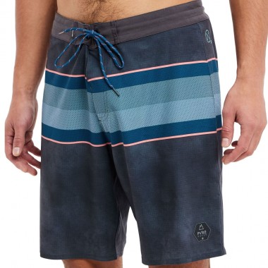 PROTEST PRTASPRI BEACHSHORT DEEP GREY