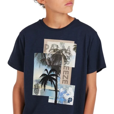 PROTEST PRTCATCH JR T-SHIRT NIGHT SKY NAVY