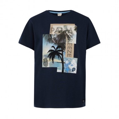PROTEST PRTCATCH JR T-SHIRT NIGHT SKY NAVY