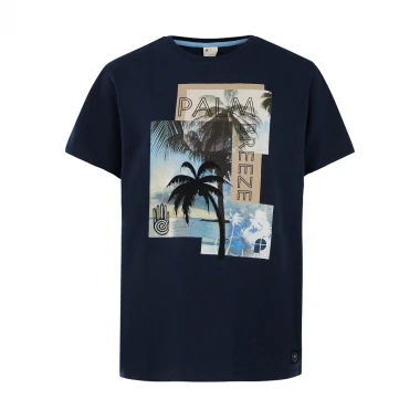 PROTEST PRTCATCH JR T-SHIRT NIGHT SKY NAVY