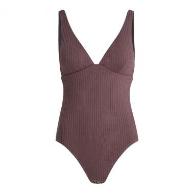 PROTEST PRTCELTIC SWIMSUIT RAISINBROWN