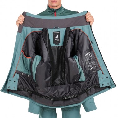 PROTEST PRTCLAYDON SNOWJACKET ATLANTIC GREEN
